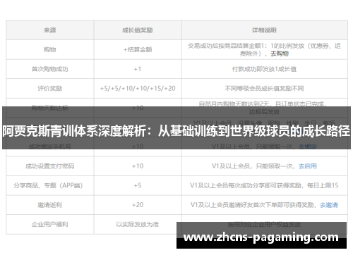 阿贾克斯青训体系深度解析：从基础训练到世界级球员的成长路径